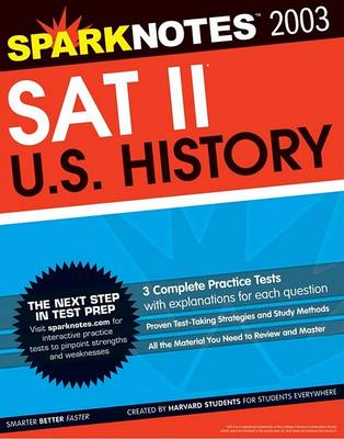 SAT II United States History (Sparknotes Test Prep) - Sparknotes Test Prep (Paperback)