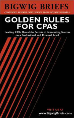 Accounting Idea Journal: Leading CPAs Reveal the Secrets to Accounting Success on a Professional and Personal Level - Bigwig Briefs S. (Paperback)