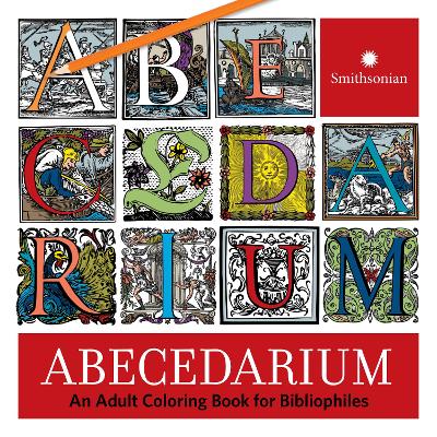 Abecedarium: An Adult Coloring Book for Bibliophiles (Paperback)