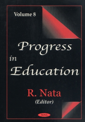 Progress in Education, Volume 8 (Hardback)