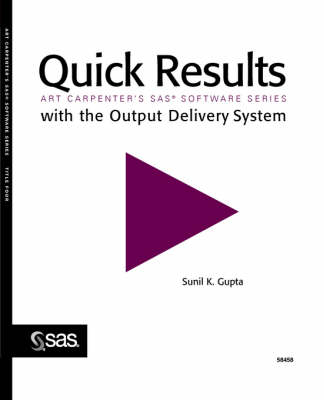 Quick Results with the Output Delivery System (Paperback)