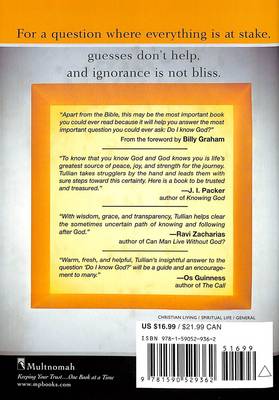 Do I Know God?: Finding Certainty in Life's Most Important Relationship (Hardback)