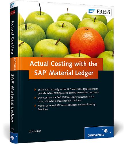 Actual Costing with the SAP Material Ledger (Hardback)