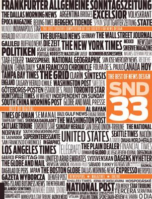 The Best of News Design 33rd Edition (Hardback)