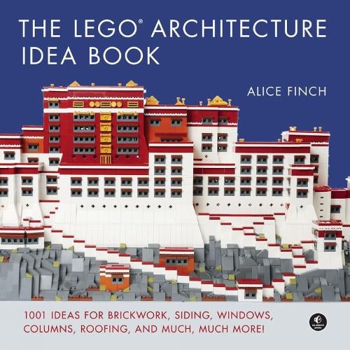 The Lego Architecture Ideas Book: 1001 Ideas for Brickwork, Siding, Windows, Columns, Roofing, and Much, Much More (Hardback)