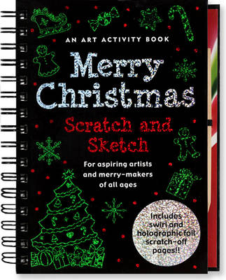 Merry Christmas Scratch & Sketch (Spiral bound)