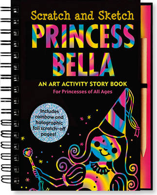Sketch and Scratch Princess (Spiral bound)