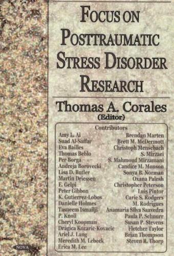 Focus on Post-Traumatic Stress Disorder Research (Hardback)
