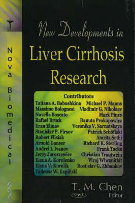 New Devleopments in Liver Cirrhosis Research (Hardback)