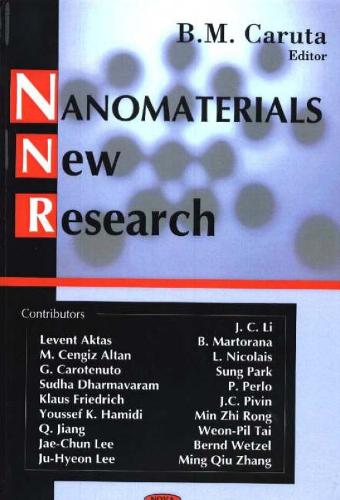Nanomaterials: New Research (Hardback)