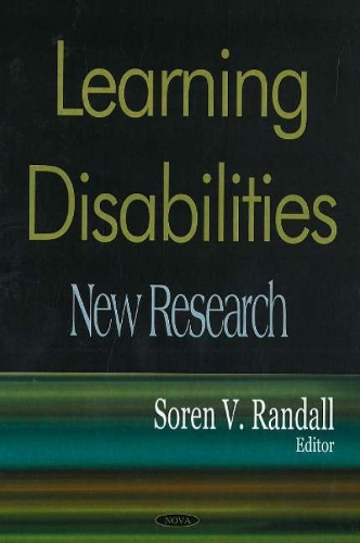 Learning Disabilities: New Research (Hardback)
