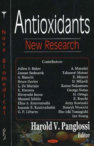 Antioxidants: New Research (Hardback)