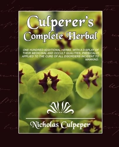 Culpeper's Complete Herbal (Paperback)