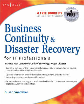 Business Continuity and Disaster Recovery Planning for IT Professionals (Paperback)