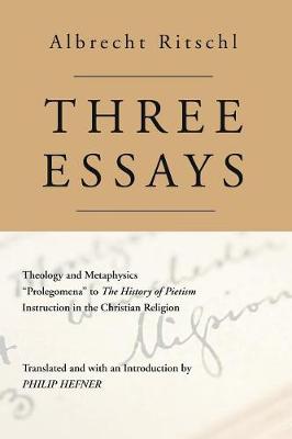 Three Essays (Paperback)