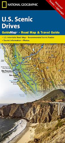 Scenic Drives USA: State Guide Maps (Sheet map, folded)