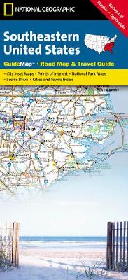 Southeastern USA: State Guide Maps (Sheet map, folded)