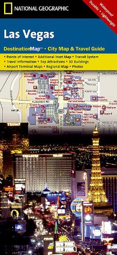 Las Vegas: Destination City Maps (Sheet map, folded)