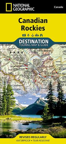 Canadian Rockies: Destination Map (Sheet map, folded)