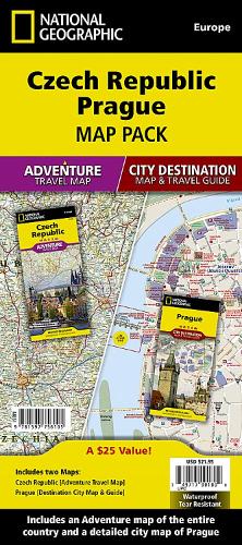 Czech Republic, Prague, Map Pack Bundle: Travel Maps International Adventure/Destination Map (Sheet map, folded)