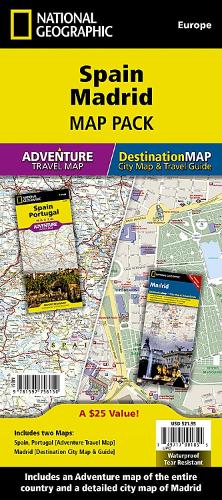 Spain, Madrid, Map Pack Bundle: Travel Maps International Adventure/Destination Map (Sheet map, folded)