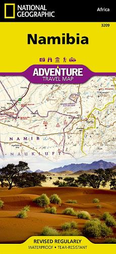 Namibia: Travel Maps International Adventure Map (Sheet map, folded)