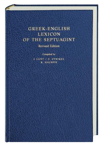 Greek-English Lexicon of the Septuagint (Hardback)