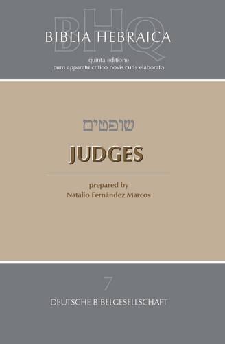 Biblia Hebraica Quinta Judges (Paperback)