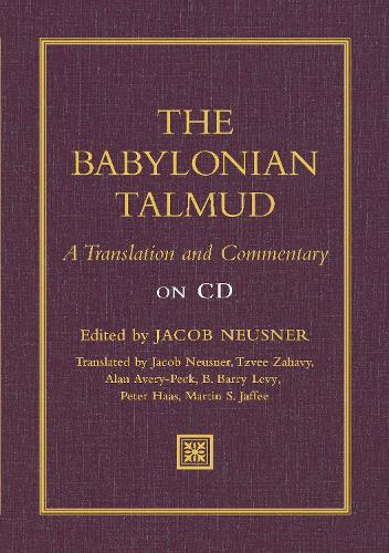 Babylonian Talmud: A Translation and Commentary on CD (CD-ROM)