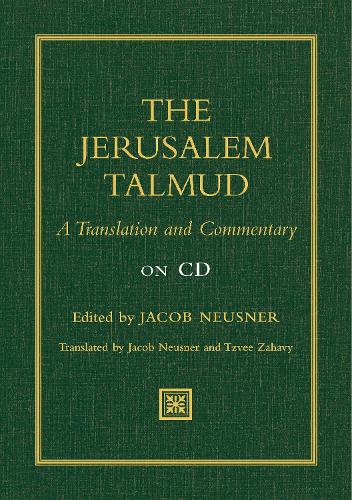 Jerusalem Talmud: A Translation and Commentary on CD (CD-ROM)