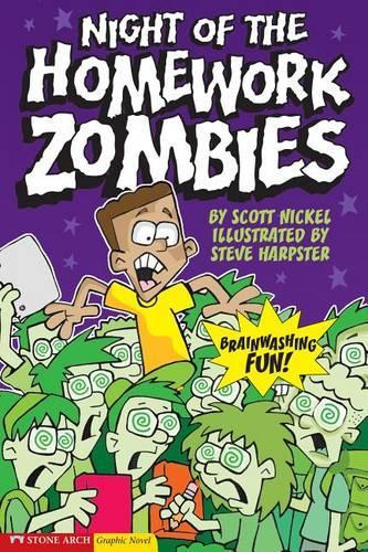 Night of the Homework Zombies - Graphic Fiction: Tiger Moth (Paperback)