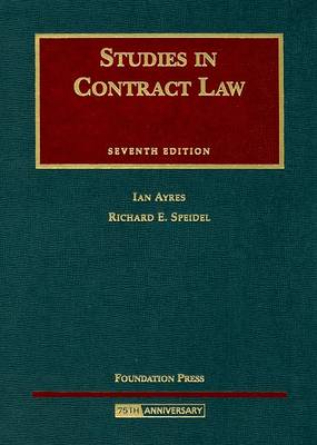 Studies in Contract Law - University Casebooks (Hardback)
