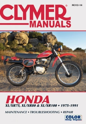 Clymer Honda Xl/Xr75, Xl/Xr80 & X (Paperback)