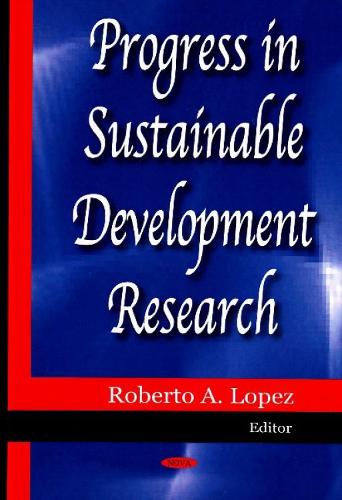 Progress in Sustainable Development Research (Hardback)