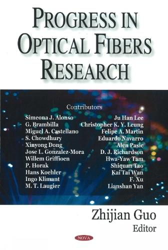 Progress in Optical Fibers Research (Hardback)