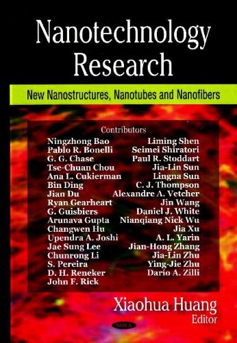 Nanotechnology Research: New Nanostructures, Nanotubes & Nanofibers (Hardback)