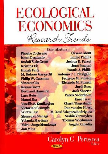Ecological Economics Research Trends (Hardback)