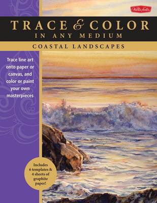 Coastal Landscapes: Trace Line Art onto Paper or Canvas, and Color or Paint Your Own Masterpieces (Paperback)