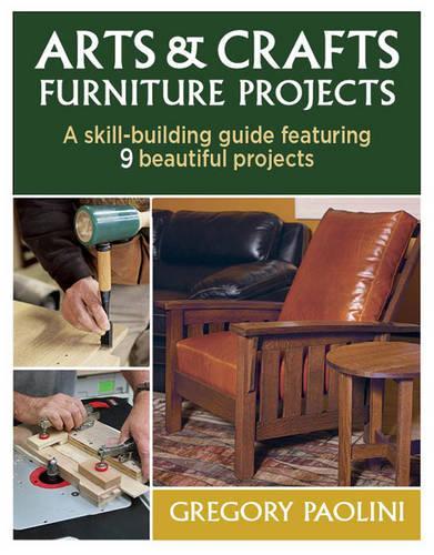 Arts & Crafts Furniture Projects (Paperback)