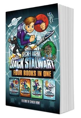 Secret Agent Jack Stalwart (Books 9-12): The Deadly Race to Space, The Quest for Aztec Gold, The Theft of the Samurai Sword, The Fight for the Frozen Land (Hardback)