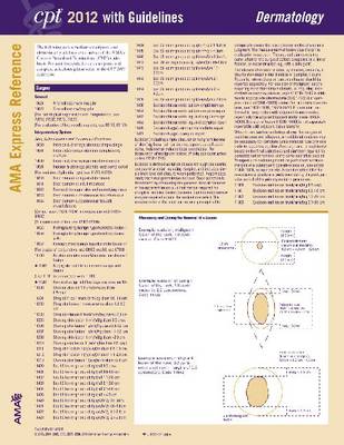CPT Express Reference Coding Cards 2012: Dermatology