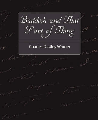 Baddeck and That Sort of Thing (Paperback)