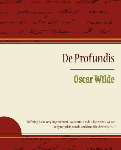 de Profundis - Oscar Wilde (Paperback)