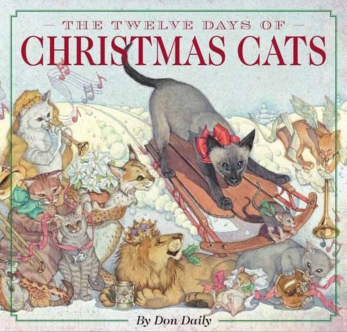 The Twelve Days of Christmas Cats (Hardback)