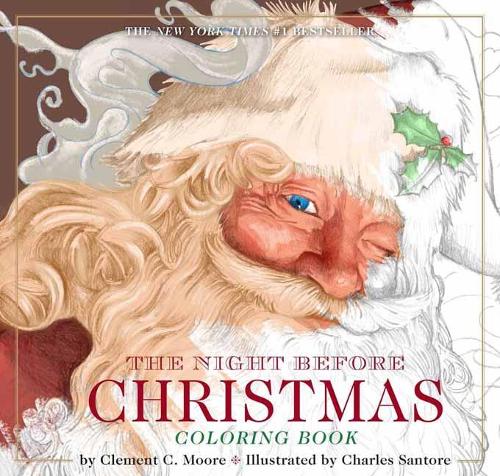 Twas the Night Before Christmas Big Coloring Book 12 x 18 [Book]