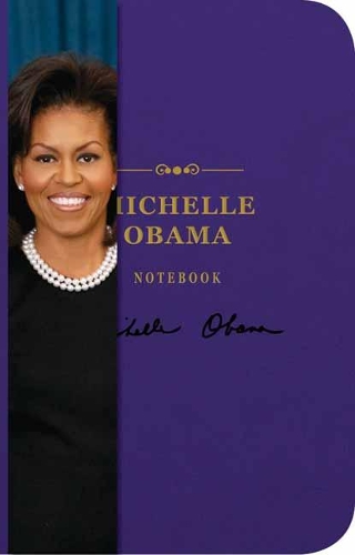 Michelle Obama Notebook - The Signature Notebook Series 12 (Leather / fine binding)