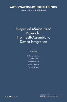 MRS Proceedings Integrated Miniaturized Materials: Volume 1272 (Hardback)