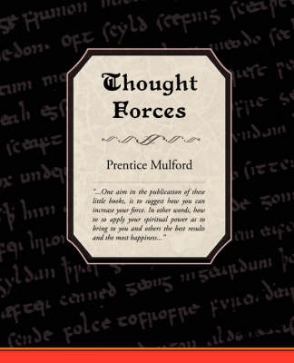 Thought Forces (Paperback)