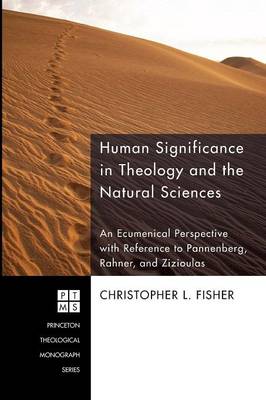 Human Significance in Theology and the Natural Sciences: an Ecumenical Perspective with Reference to Pannenberg, Rahner, and Zizioulas (Paperback)