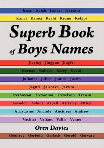Superb Book of Boys Names (Hardback)